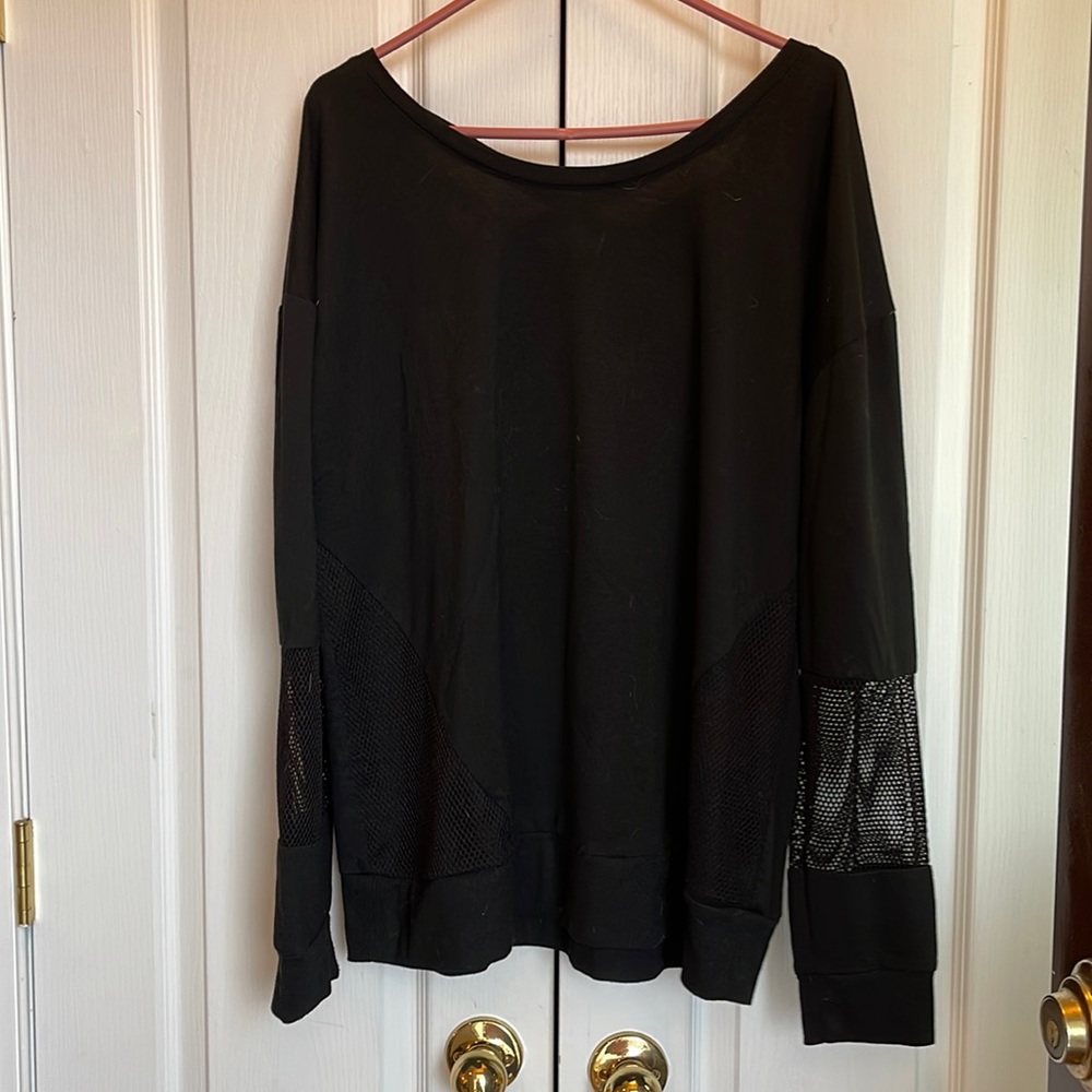 Black long sleeve shirt